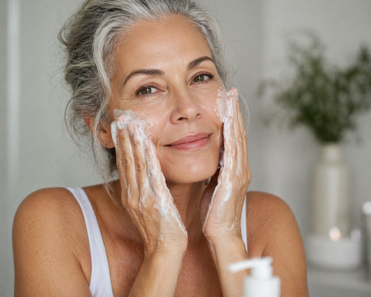 The Right Way to Cleanse Mature Skin (Without Damaging the Barrier)